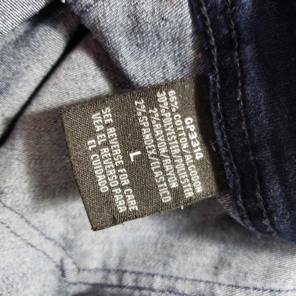 Swank A Posh size Large Blue Stretchy Jeans - Picture 6 of 8